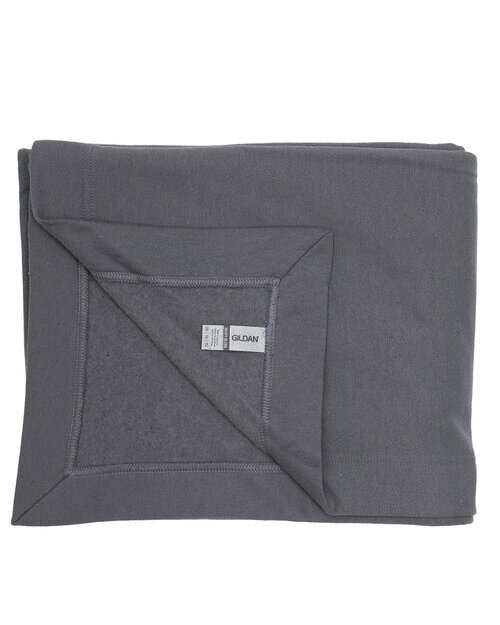 Gildan Heavy Blend Fleece Stadium Blanket Charcoal / ONE